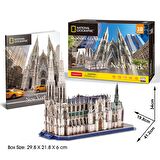 CubicFun National Geographic Saint Patrick Katedrali 3D Puzzle 117 Parça