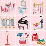 3D Puzzle Prenses Doğumgünü Şatosu