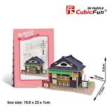3D Puzzle 25 Parça Japon İzakaya