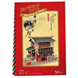 3D Puzzle 32 Parça Japon Sushi Restaurantı