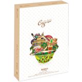 Cubic Fun Las Vegas Şehir Kompozisyonu 9+ Yaş Küçük Boy Puzzle 64 Parça