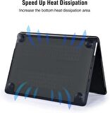 Piili Macbook Pro 13" M2 Hardshell Mat Kapak Titanyum