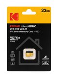 Kodak 32GB UHS-I U3/V30/A1 Güvenlik Kamerası İçin Micro SD Kart KI330