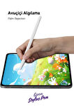 iPad Air M3 2025 11 & 13 inç Uyumlu Manyetik Şarj Olabilen Bluetooth Özellikli USB-C Tablet Kalemi
