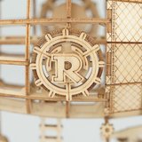 Rolife TG407 Zeplin (Airship) DIY Minyatür Maket Model Seti Ahşap 3D Wooden Puzzle 3D Model Kit Ahşap Maket Dekoratif Hobi Seti