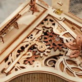 ROKR AMK81 Piyano Müzik Kutusu (Magic Piano) Music Box DIY Mechanical 3D Wooden Puzzle Maket Model Seti 3D Model Kit Detaylı Dekoratif Hobi Seti Ahşap Maket Hareketli