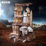 ROKR LKA02 Uzay Mekiği (Space Shuttle) DIY Minyatür Maket Model Seti Ahşap 3D Wooden Puzzle 3D Model Kit Detaylı Dekoratif Hobi Seti Ahşap Maket