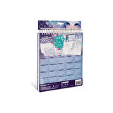 AKILLIELMA-TAROS NEBULOUS STARS-11122 CREATİVE SKETCHBOOK - ICEANA - GEOMETRIC CRYSTAL PAGES