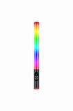 Fuchsia FM-128RGB OLED Ekran Göstergeli RGB Led Işıklı Su Geçirmez Aydınlatma Çubuğu