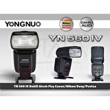 Yongnuo YN560-IV Dahili Alıcılı Speedlite Tepe Flaşı