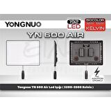 Yongnuo YN600-Air Ultra İnce Bi-Color Led Işık (3200-5500K)