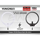 Yongnuo YN608 Bi-Color Ring Led Işık (3200-5500 Kelvin)
