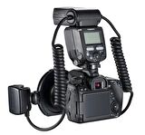 Yongnuo YN24-EX Canon Uyumlu TTL Twin Ring Makro Flaş