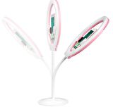 Yongnuo YN128 Bi-Color Ring Led Işık 3200-5500K (Pembe)