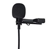 Yongnuo YN221 Universal Lavalier Kablolu Yaka Mikrofon (6 Metre)
