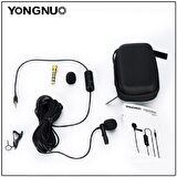 Yongnuo YN221 Universal Lavalier Kablolu Yaka Mikrofon (6 Metre)
