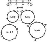 Mapex Armory Akustik Davul 20+10+12+14+14S (AR504SRA)