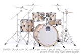 Mapex Mars Maple Akustik Davul 20+10+12+14FT+14S (MM504SFNW)
