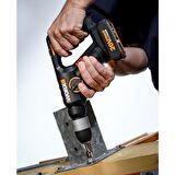 WORX WX390.9 20Volt 1.2J Profesyonel SDS-Plus Pnömatik Şarjlı Matkap + 8 Adet Uç + Mandren (Akü Dahil Değildir)
