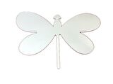 AYNALI DUVAR SÜSÜ (STİCKER) KELEBEK ŞEKİLLİ 20X13X0,6CM