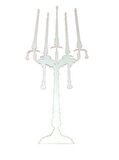 AYNALI DUVAR SÜSÜ (STİCKER) ŞAMDAN ŞEKİLLİ 35X20X0,6CM