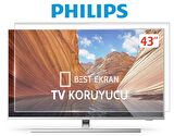 Philips 43PUS8909 tv koruyucu - Philips 43" inç Ambilight the one Tv kırılmaz koruyucu