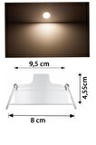 Philips Meson 3,5W Gömme Led Panel Günışığı 4000K Delik Çapı: 80 mm