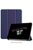 Galaxy Tab S10 FE Plus Uyumlu 13.1" Katlanabilen Standlı Smart Cover Akıllı Tablet Kılıfı