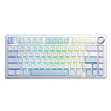 Aula F75 Mekanik RGB TKL Nimbus V3 Switch Kablosuz Makrolu Hot Swap Klavye Buz Mavisi