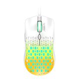 Aula S11 Pro 3600DPI RGB Optik Gaming Mouse Sarı