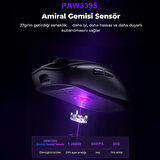 Aula SC800 Lightweight PAW3395 Sensor 26000 DPI 8000Hz Kablolu ve Kablosuz Gaming Oyuncu Mouse Beyaz
