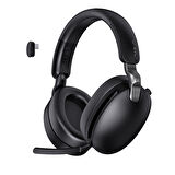 AULA A500 Hybrid ANC 2.4GHz Kablosuz ve Bluetooth 5.4 AUX Mikrofonlu Kulak üstü Kulaklık Siyah