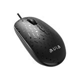 Aula AM106 1000-1600-2000 DPI USB Kablolu Optik Mouse
