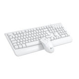Lenovo Lecoo CM105 USB Kablolu Türkçe Q Klavye & Mouse Set Beyaz