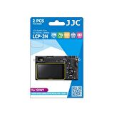 JJC LCP-3N LCD Ekran Koruyucu Film 2'li Paket (Sony A6600, A6500, A6400, A6300, A6100, A6000)