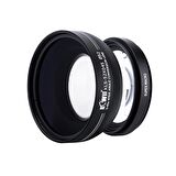 Kiwifotos KLS-52X045 52mm 0.45x Geniş Açı & Makro Çevirici Lens