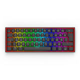 Redragon K616 Fizz PRO RGB Red Switch 2.4GHz Kablosuz Türkçe Mekanik Oyuncu Klavyesi Siyah