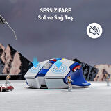 INPHIC F9 Kablosuz Fare, Sarj Edilebilir Sessiz Kullanim 2.4G USB Mouse