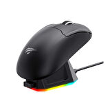 Havit Gamenote MS979WB RGB Wireless Gaming Mouse 3 Modlu + Şarj İstasyonu
