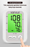 SANSUİ TÜRKÇE KONUŞAN KOLDAN ÖLÇER DİJİTAL TANSİYON CİHAZI