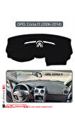 Opel Corsa D (2006-2014) Torpido Koruma  Halısı -  Gri Kenar