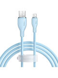 Baseus Şarj Akım Korumalı Ultra Hızlı 1.2Mt 2.4A İphone Şarj Kablosu İphone 11 12 13 14 Pro Max Şarj Kablo