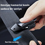 Coofbe Sharp Tool Safety Hammer Emniyet Kemer Kesici Ve Araç Cam Kırıcı Araç Acil Durum Cam Kırıcı