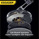 Essager Güçlü Magsafe Uyumlu 360 Döner Alüminyum Araç İçi Telefon Tutucu Masaüstü Telefon Standı