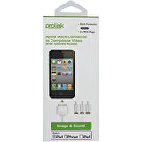 PMM273-0200 APPLE DOCK Konnektör - 3 RCA Kablo, 2 Metre