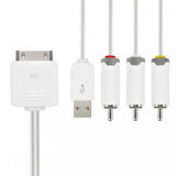 PMM228-0200 APPLE DOCK - 3 RCA +USB A Kablo