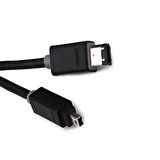 Prolink PB472-0200 2 Metre IEEE1394A 4PİN - IEEE1394A 6PİN Kablo Fireware Kablosu
