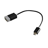 Prolink PB491-0015 USB MİKRO B - USB A SOKET (OTG) 0,15m Mobil cihazlar için flash disk/fare/klavye/kamera gibi cihazlarla bağlantı kablosu