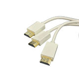 MP200  3 giriş 1 çıkış HDMI Switch kablo,Otomatik/manuel kaynak seçimli