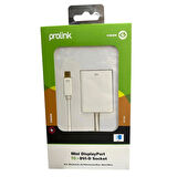 Prolink MP350 Mini DisplayPort -  Dişi DVI-D Çevirci